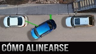 Estacionamiento paralelo  Cómo alinearse correctamente [upl. by Ahsekad665]