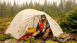 Camping In Heavy Rain With Tent [upl. by Anurag]