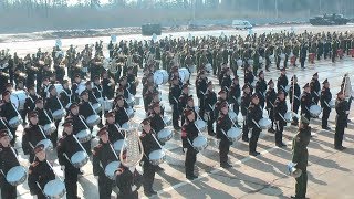 Russian Army Parade Drill Show Platz Concert 2018 [upl. by Harley437]