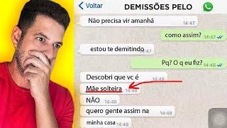 DEMISSÕES PELO WHATSAPP [upl. by Ahsenek]