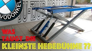 Kleinste Hebebühne für max 28t  Auspacken und Inbetriebnahme [upl. by Hewitt]