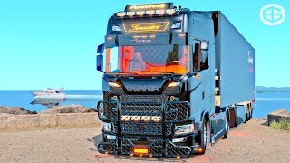 Scania S TUNING MOD ETS2 136 Euro Truck Simulator 2 [upl. by Clougher]