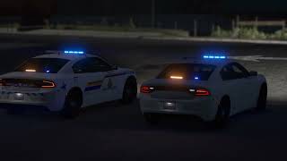 RCMP Themed 2021 Charger GTAFiveM  NonELS  WIP1 [upl. by Lerret]