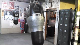 Middle Townships Chuck Mussachio works out before a fight [upl. by Menell]