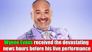 BBC Strictly Come Dancing star Wynne Evans receives devastating news hours before live performance [upl. by Shepp]