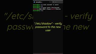 useradd  passwd  add new user in linux  Linux commands linux [upl. by Anirtruc]