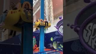 Ren and stimpys space madness at Nickelodeon Universe [upl. by Haelahk740]