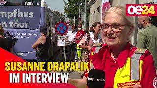 Susanne Drapalik über Ludwigs ImpfbusTour [upl. by Roi]