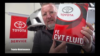 2014 Corolla CVT Fluid replacement [upl. by Ttocserp377]