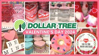 NEW DOLLAR TREE Finds for VALENTINES DAY amp Organization 2024 Hit The Shelves HAUL These NOW [upl. by Renault]