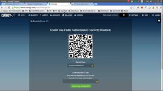 Coinigycom  Setup TwoFactor Authentication Tutorial [upl. by Smoot]