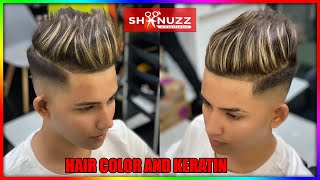 Deepak Joshi Hair Colour amp Keratin Treatment  Shanuzz Salon [upl. by Enobe]