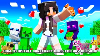 How to Install Minecraft Mods for ANY version [upl. by Sasnett]