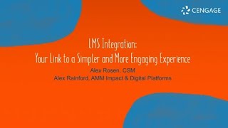 LMS Integration with Canvas [upl. by Alegnatal]