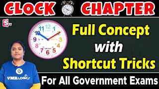 clock reasoning in Telugu  VMR Logics Tricks  Sumantv Education [upl. by Tijnar]