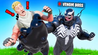 The VENOM BOSS Challenge in Fortnite [upl. by Llegna]