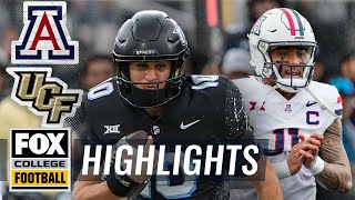 Arizona Wildcats vs UCF Knights Highlights  FOX College Football [upl. by Bray859]