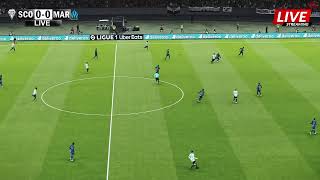 EN DIRECT Angers vs Marseille  FRANCE Ligue 1 2425  Gameplay eFootball Pes21 a [upl. by Vinita829]