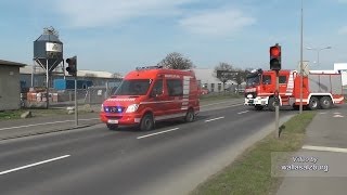 Betriebsfeuerwehr voestalpine Linz auf Alarmfahrt [upl. by Orian]