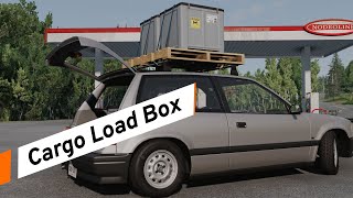 BeamNGdrive  Cargo Load Box [upl. by Nhguahs]