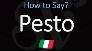 How to Pronounce Pesto CORRECTLY Italian Pronunciation [upl. by Artap]