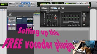 TALVocoder 2 FREE plugin set up in Pro Tools [upl. by Ecirp864]