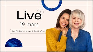 Direct d’astrologie 🌟 du 19 mars 2024 avec Christine Haas amp Zoé Lafont [upl. by Anyar]