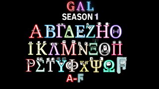 Greek Alphabet Lore Season 1 AϜ Official [upl. by Laehcym625]