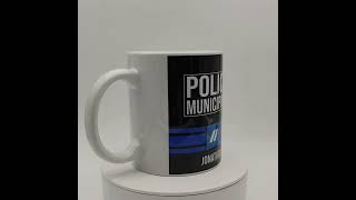 Tasse police municipale personnalisée [upl. by Ytsirc]