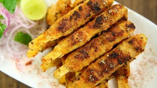 How To Make Soya Chaap  Dhaba Style Soya Chaap Tikka Recipe  Recipe by Varun Inamdar [upl. by Ciaphus]