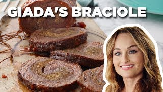 Giada De Laurentiis Makes Braciole  Everyday Italian  Food Network [upl. by Anehsat]