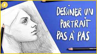 Comment dessiner un portrait au crayon pas à pas [upl. by Columbus]