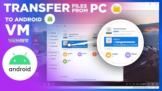 How to Transfer Files from PC to Android VMware Workstation [upl. by Tarrel]