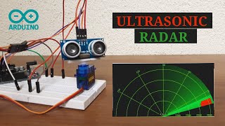 Radar using Ultrasonic Sensor and Arduino [upl. by So]