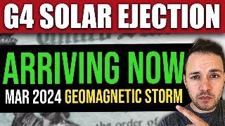 SEVERE GEOMAGNETIC STORM COMING  G4 SUN BLAST March 2024 [upl. by Erdnael]