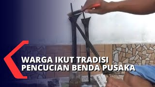 Sambut 1 Suro Warga Gelar Jamasan Benda Pusaka [upl. by Palla]