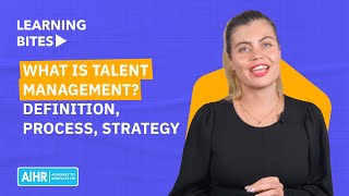 What is Talent Management Definition Process and Strategy 2023 [upl. by Fahland]