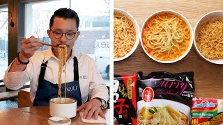 Ramen Chef Reviews Instant Ramen [upl. by Aelem322]