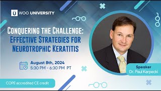 Conquering the Challenge Effective Strategies for Neurotrophic Keratitis [upl. by Sej]