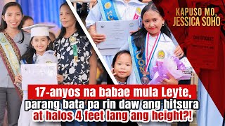 17anyos na babae parang bata raw ang hitsura at halos 4 feet ang height  Kapuso Mo Jessica Soho [upl. by Vedette]