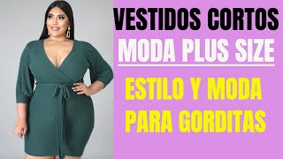 10 Vestidos Cortos para gorditas  Vestidos cortos y Moda [upl. by Siraval]