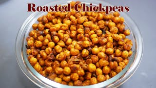 How to roast Chickpeas  Roasted Chickpeas recipe [upl. by Jezreel930]