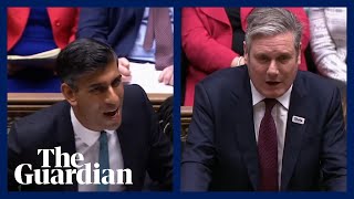 PMQs Rishi Sunak goes head to head with Keir Starmer for first time – watch in full [upl. by Dorman]