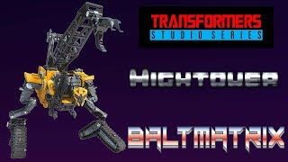 Studio Series Deluxe Constructicon HIGHTOWER BaltMatrix Transformer Review [upl. by Xuaegram984]