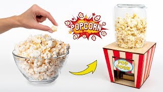 Pour faire le popcorn le plus délicieux  mélangez simplement le lait et le maïs Savoureuxtv [upl. by Ahsot]