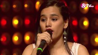 Rithika Vaddadi  Ni Main Samajh Gayi  The Blind Auditions  The Voice India 2 [upl. by Georgine]