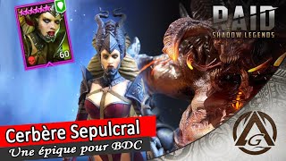 Guide Cerbère Sépulcral  Pro Boss de Clan  RAID Shadow Legends [upl. by Ahsikym]