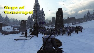 Siege of Varnovapol  PC Immersive ULTRA Graphics Gameplay 4K60FPS Bannerlord 2 [upl. by Madonia]