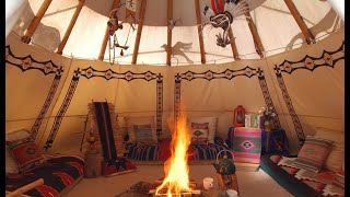 Nomadics Tipi Makers  The Essence of the Teepee Experience [upl. by Adachi]