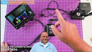 Pairing a V3 Digital Wireless Backup Camera to a receiver By TadiBrothers [upl. by Arbba227]